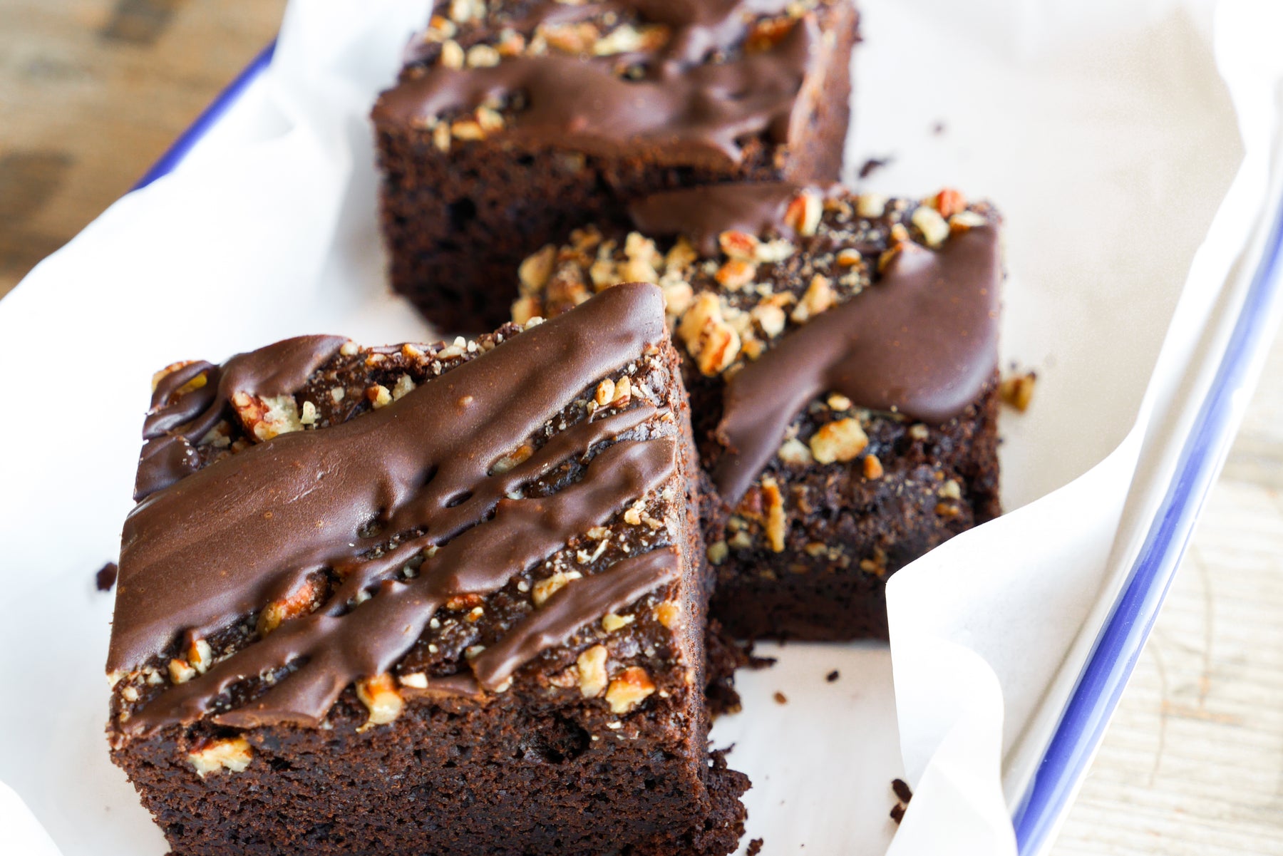 Chocolate Pecan Brownies (full pan, pre-order)