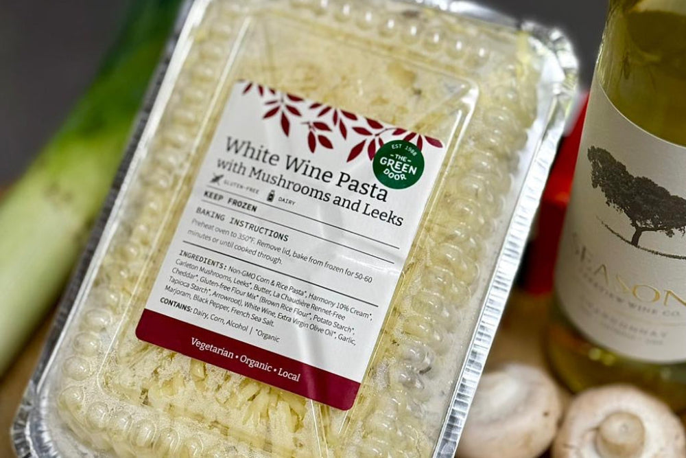 GF White Wine Pasta with Mushrooms & Leeks (frozen)