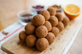 Chocolate  Cranberry Truffles