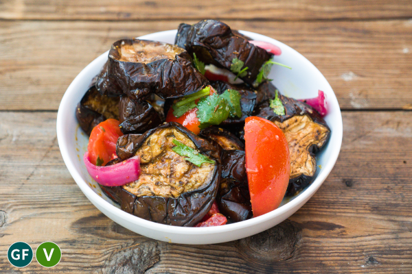 Roasted Eggplant Salad