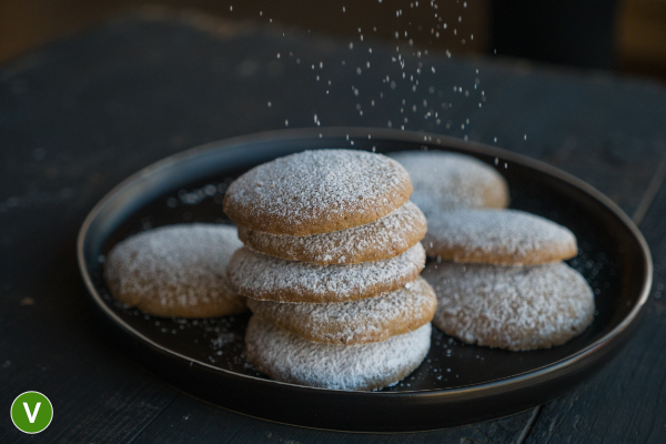 Vegan Shortbread Cookies